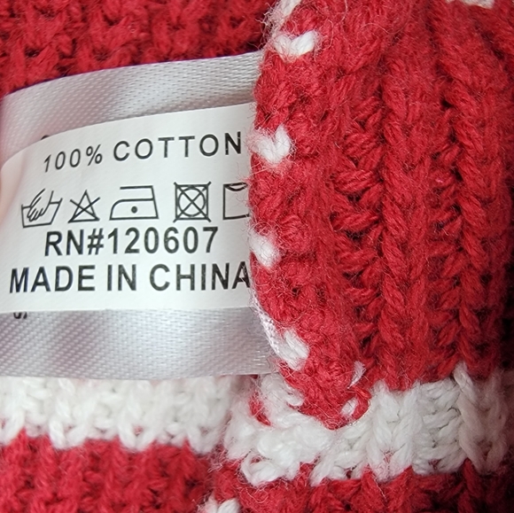 Emerson Street Clothing Co Sz Medium Alabama Crimson Tide Red and White Sweater - Picture 7 of 9
